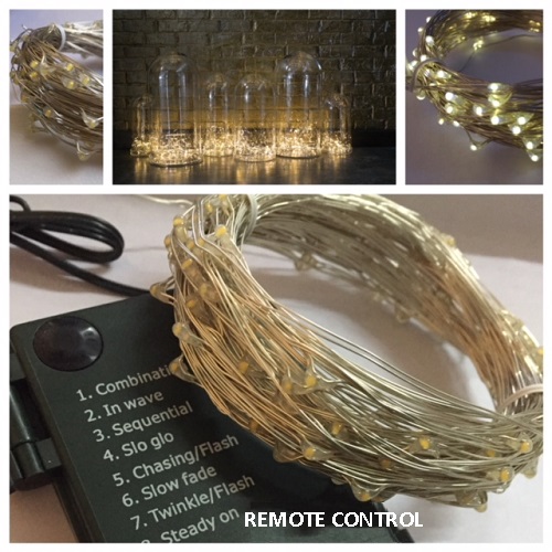 Micro LED Light String with Remote - Events & Themes - Remote Control LED FAIRY Lights