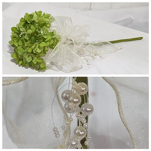 Hydrangea Pew Idea - Event Rentals - Wedding Pew decoration ideas