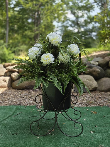 Large Floral Floor Arrangement - Event Party Rentals