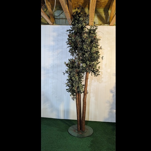 Northwoods Trio 9.5' - Artificial Trees/Floor Plants - Rent artificial Northwoods trees