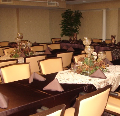 Brown Wedding Decor - Gallery - Brown Wedding decorating ideas