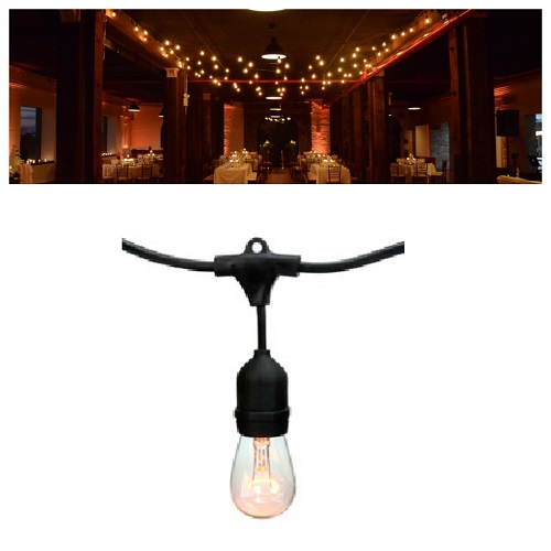 Bistro Lights  - Event Rentals - Restaurant Patio Lights