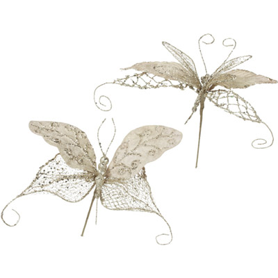 Butterfly & Dragonfly - Christmas - Butterfly and Dragonfly Christmas decoration