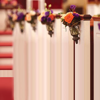 Pew Hanger - Event Rentals - High end Pew hanger ideas